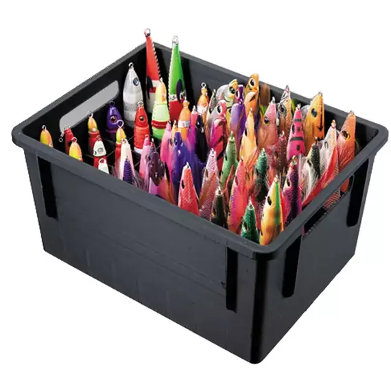 Коробка Meiho Squid Stocker Bm-S 225x168x120mm к:black, фото , изображение 2